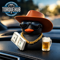 TorqueHub Duck Crew- Golden Chain Beer Duck