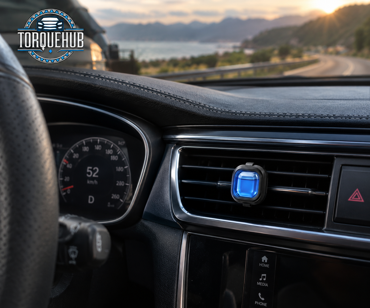 TorqueHub™ FreshRide – Essential Oil Car Freshener