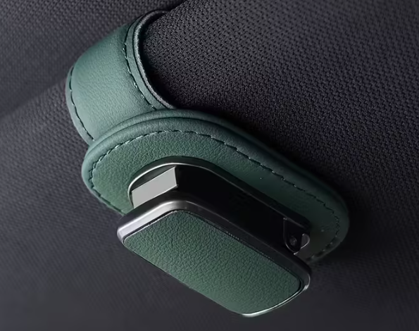 TorqueHub™ ClipGrip – Car Sun Visor Glasses Holder