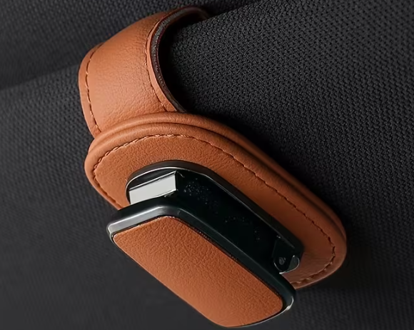 TorqueHub™ ClipGrip – Car Sun Visor Glasses Holder
